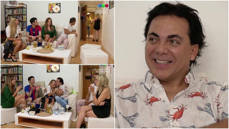 Cristian Castro, la visita de lujo en Divina Comida