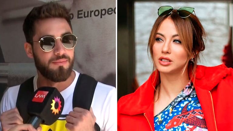 La respuesta de Nicolás Occhiato a la pregunta sobre si su historia con Flor Vigna está cerrada: "No lo sé"