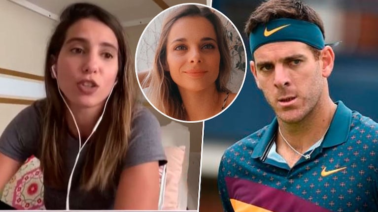 A Cinthia Fernández le preguntaron en LAM si tuvo un romance con Del Potro, ella lo negó ¡y mandó al frente a otra famosa!