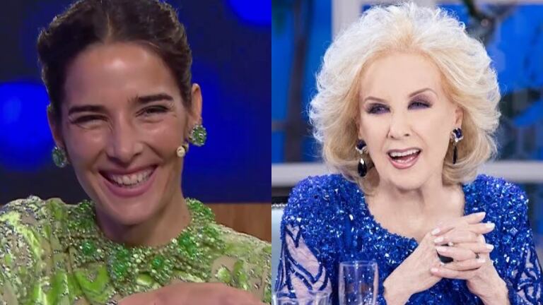 Divertido comentario de Juana Viale: "Cuando hago esto juro que soy Mirtha Legrand"