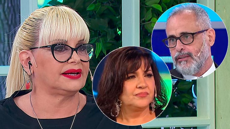 Carmen Barbieri opinó sin filtros de la tremenda pelea de Jorge Rial y la Negra Vernaci