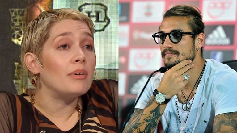 La reacción de Militta Bora cuando le preguntaron por Daniel Osvaldo y Chano