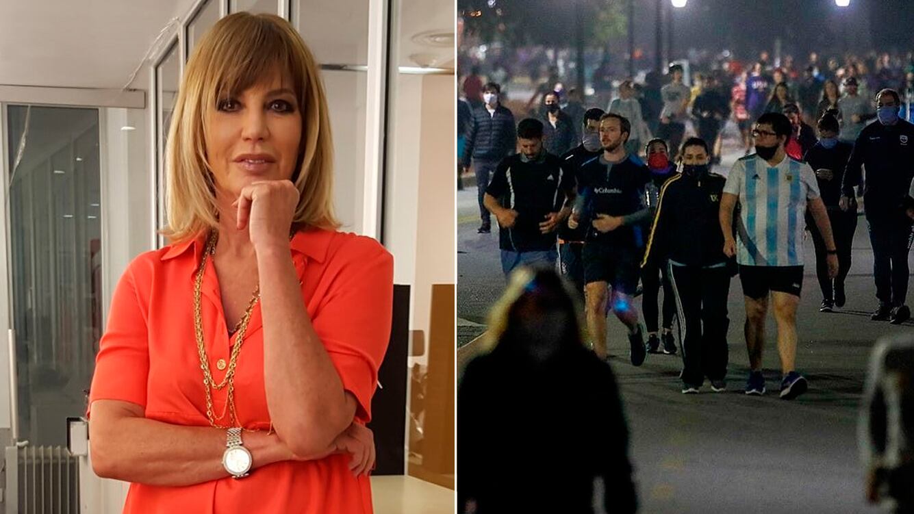 Inesperada revelación en vivo: Any Ventura salió a correr a pesar de no ir a Bendita por ser persona de riesgo