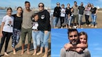 Las vacaciones Mica Viciconte y Fabián Cubero con sus hijas en Mar del Plata: "Finde feliz en La Feliz"