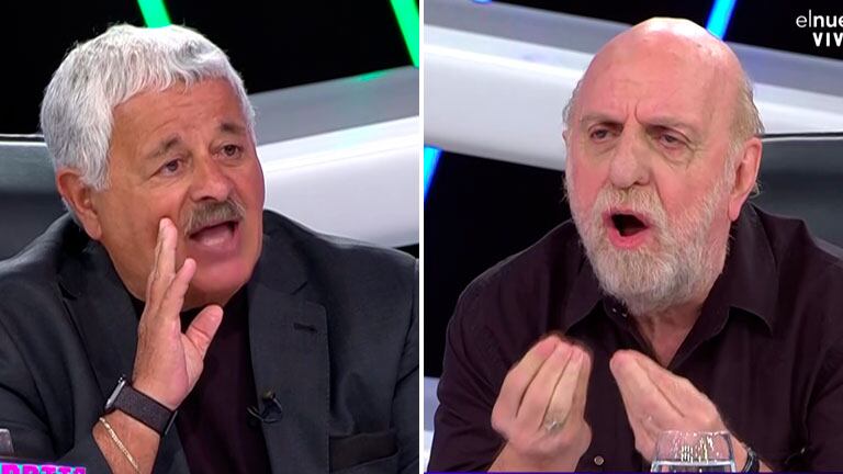 La picante discusión futbolera entre Tití Fernández y Horacio Pagani en Bendita