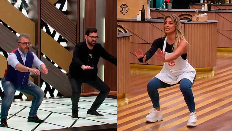 La masterclass de fitness de Sol Pérez en MasterChef Celebrity 2