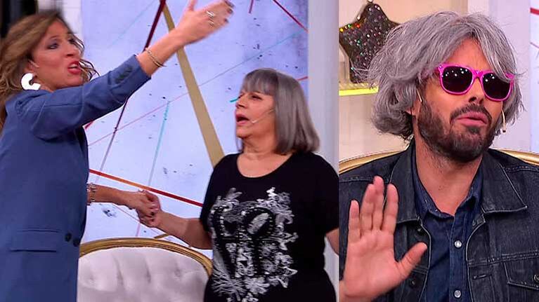 Sandra Borghi y su mamá cruzaron a Mariano Caprarola en La jaula de la moda