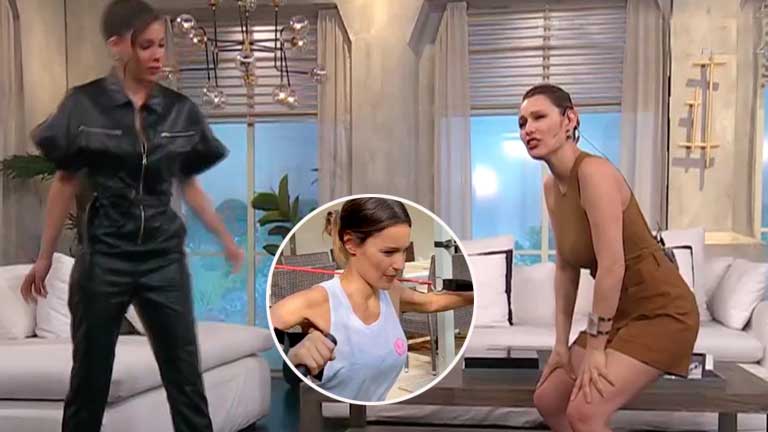 Pampita habló sobre el extenuante entrenamiento al que se somete para ir a Luján