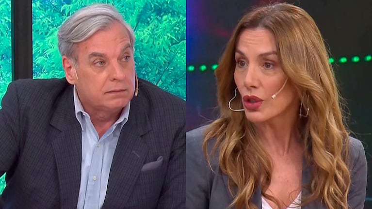 Viviana Saccone cruzó a Carlos Monti por preguntarle si volvería a salir con un hombre más joven: "Ya no sé ni cómo contestar a eso"