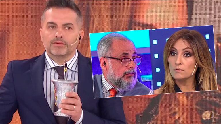 Ángel de Brito y un filoso comentario sobre la pelea de Jorge Rial con Marcela Tauro