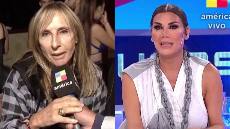 El palito en vivo de Gladys Florimonte a Flor de la Ve: "No me llamás más"