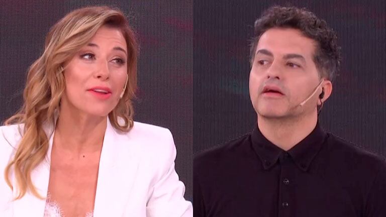 La pícara chicana de Ángel de Brito a Mariana Brey en la despedida de LAM