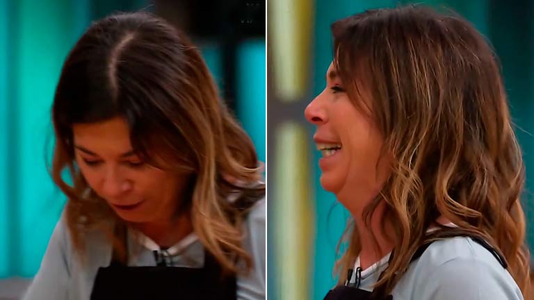 María O´Donnell se mostró muy emocionada al ser eliminada de MasterChef Celebrity 2