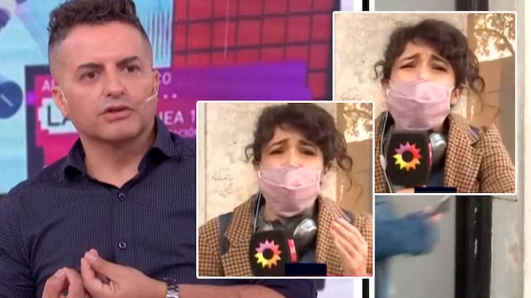 ¡Se picó al aire! Tensa nota de Ángel de Brito con Julia Mengolini sobre la marihuana