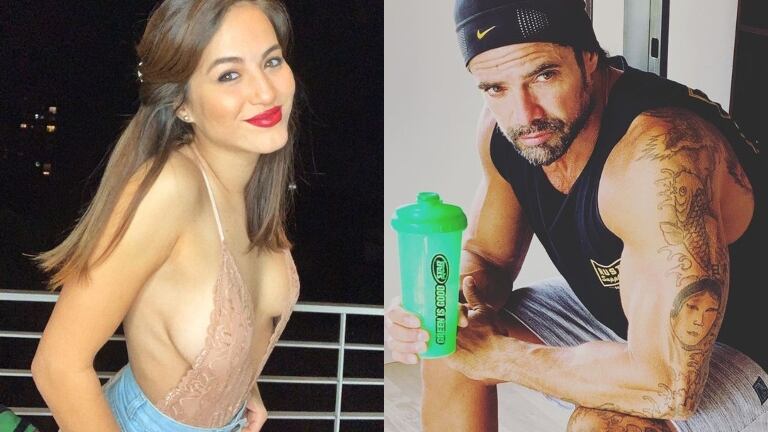 Los súper detalles del romance de Luciano Castro y Flor Vigna: "Estuvieron a los besos y a puro apriete en el gimnasio"