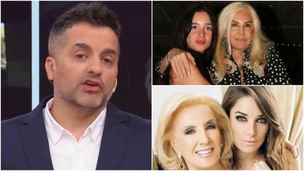 Pícaro comentario de Ángel de Brito en vivo sobre las nietas de Mirtha Legrand y Susana