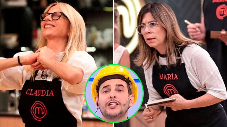 Cómo fue el fuerte cara a cara entre María O'Donnell y Claudia Fontán en un corte de MasterChef Celebrity 2