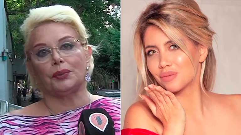 Carmen Barbieri negó que haya criticado a Wanda Nara por sus retoques digitales