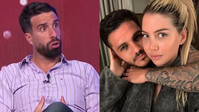 Polémica frase de Flavio Azzaro sobre Mauro Icardi y Wanda Nara: "Él se quiere separar hace un montón de meses de ella"