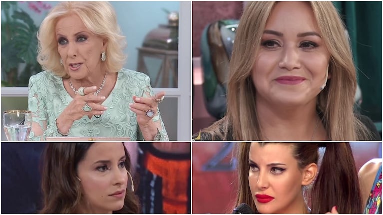 Mirtha Legrand apoyó a Karina La Princesita por su pelea con Charlotte Caniggia y Lourdes Sánchez: "Me encantó cómo les marcaste los puntos"