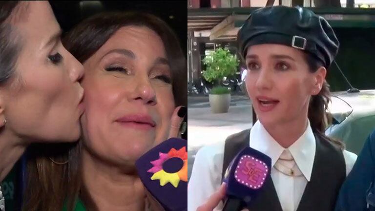 Natalia Oreiro habló del beso que le dio a Nancy Dupláa y negó haber estado enfrentadas