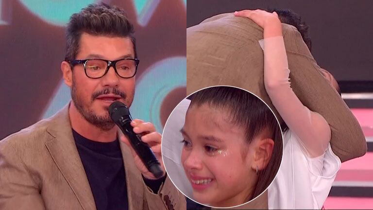 El contundente apoyo de Marcelo Tinelli a una pequeña bailarina que lloró de emoción en La Academia