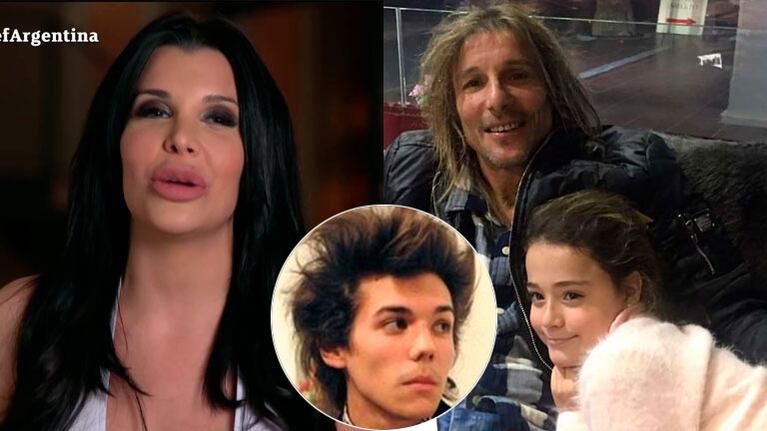 Charlotte Caniggia blanqueó a su sobrina, la hija de Axel