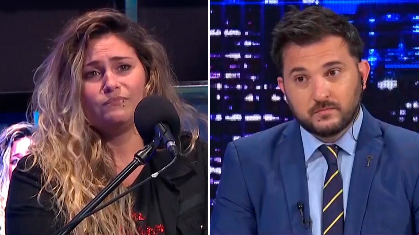 Fuerte cruce en vivo entre la locutora de Intratables y Diego Brancatelli: "¿Tiene problemas con que yo opine?"