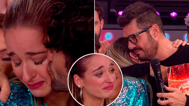 Una bailarina de ShowMatch estalló en llanto tras ser elegida para competir