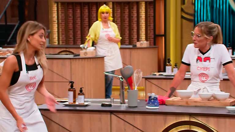 Sol Pérez y Dani La Chepi volvieron a cruzarse en MasterChef Celebrity 2