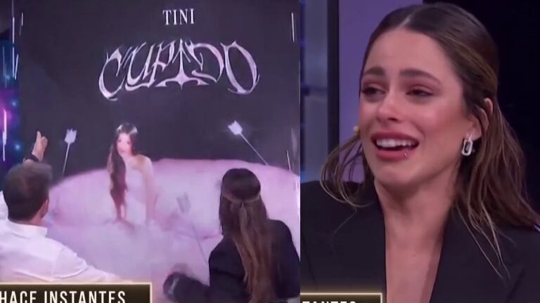 Tini Stoessel, a flor de piel, al hablar del lanzamiento de su nuevo disco "Cupido": "Fue un año muy zarpado a nivel personal y profesional"