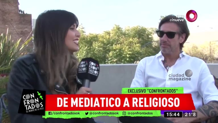 Nino Dolce, tras su conversión al judaísmo: "Prefiero que me llamen Rómulo Tirri, que es mi nombre"