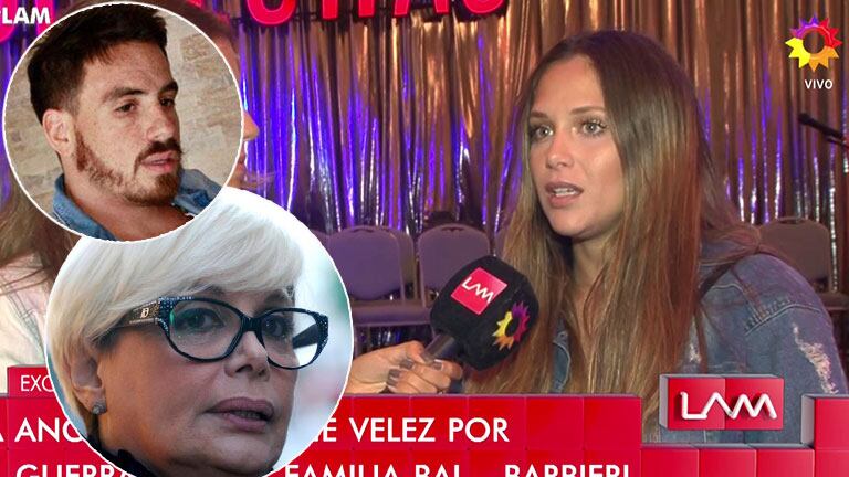 Barbie Vélez se refirió a la versión de que se habría querido arrojar desde un balcón