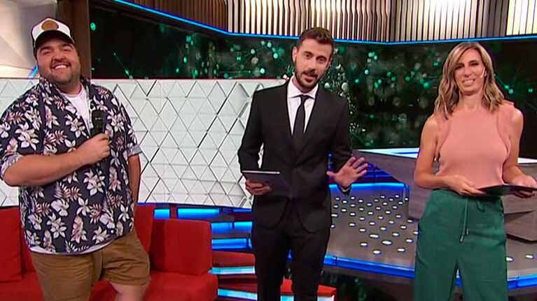 Darío Barassi sorprendió a Diego Leuco y Luciana Geuna en Telenoche: "No quería terminar el año sin pasar a saludarlos"