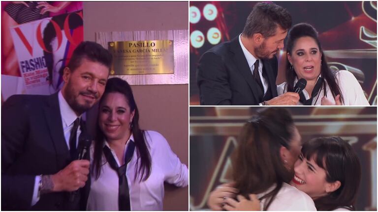 Vanesa García Millán recibió un homenaje en ShowMatch por ser una de las primeras coachs del Bailando