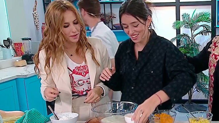 Analía Franchín le pidió a Leti Siciliani que cocine en vivo y la actriz le respondió con un exabrupto sin filtros