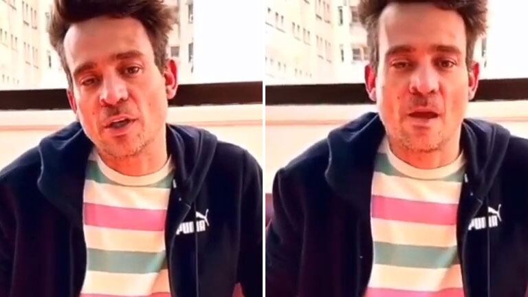 El video de Chano Charpentier antes de retirarse con el alta de la clínica