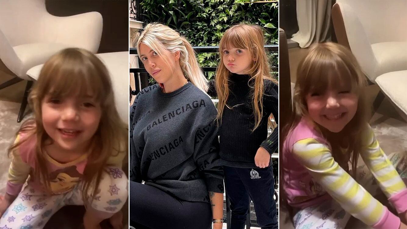 ¡Mini diva! Isabella Icardi respondió con mucha picardía a las preguntas de los seguidores de Wanda Nara