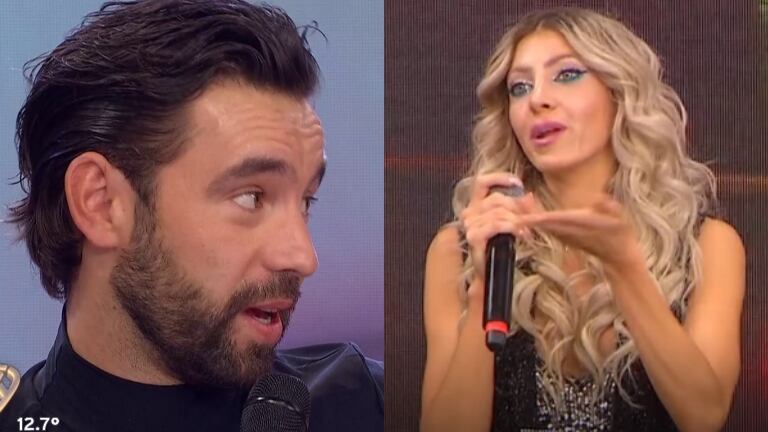 El chispazo de Agustín Sierra con Cande Ruggeri en ShowMatch: "Vos también te pusiste de novia y con alguien que conozco mucho"