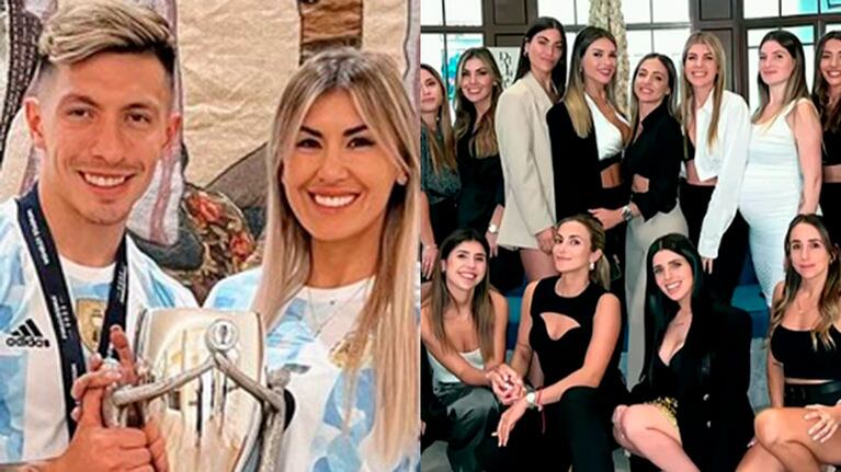 Muri López, la pareja de Lisandro Martínez, reveló la promesa que hicieron con las esposas de los otros jugadores si Argentina gana la Copa