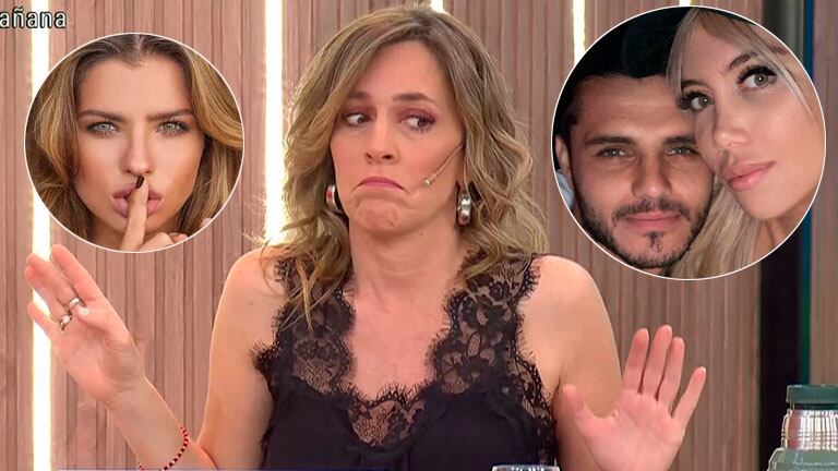 Sandra Borghi dio su categórica opinión respecto del supuesto histeriqueo virtual de Mauro Icardi con China Suárez 