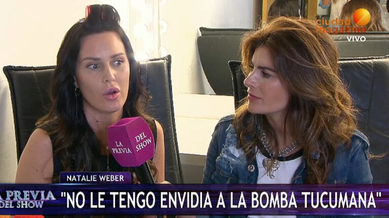 Natalie Weber:  "Gladys "La Bomba" hizo un baile de quinto grado"