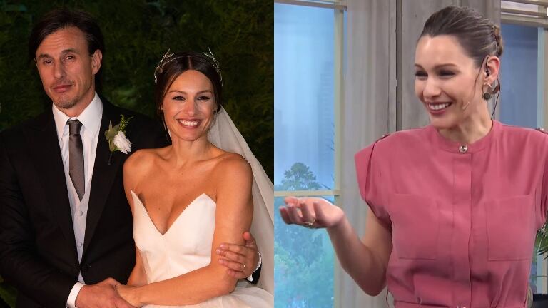 Pampita habló de sus ganas de volver a casarse con Roberto García Moritán: "A los 10 años hay que volver a tirar la casa por la ventana"