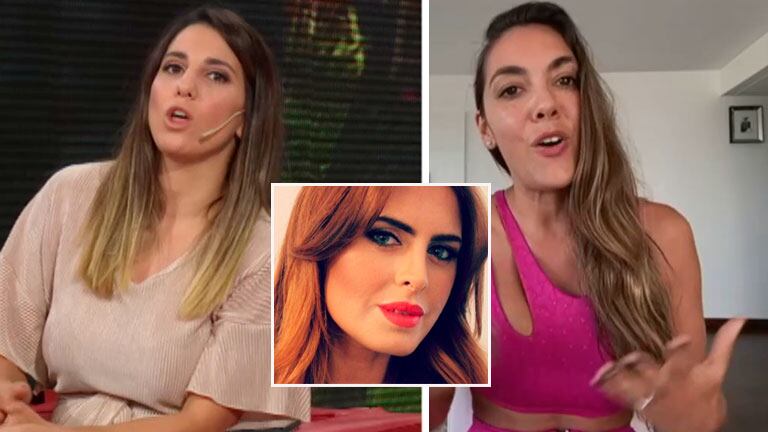 Tremenda frase de Cinthia Fernández a Floppy Tesouro sobre su cruce con Silvina Luna