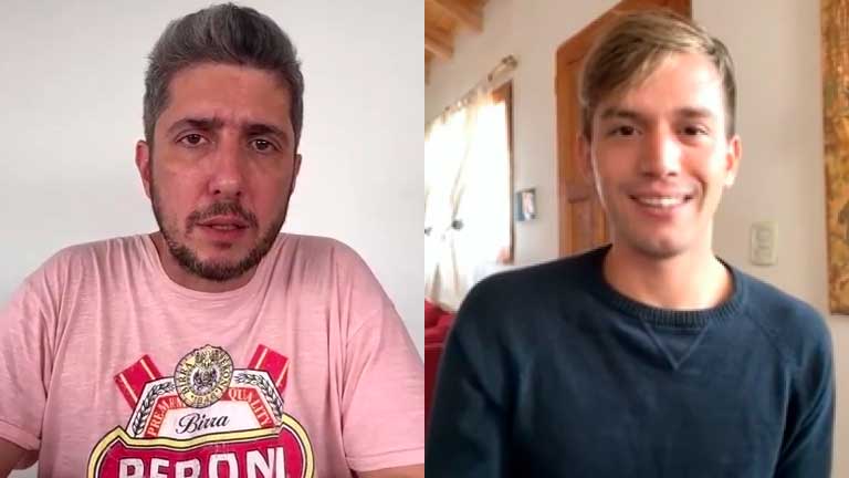 Cómo son las pruebas que presentó Jey Mammon en su denuncia a Lucas Benvenuto