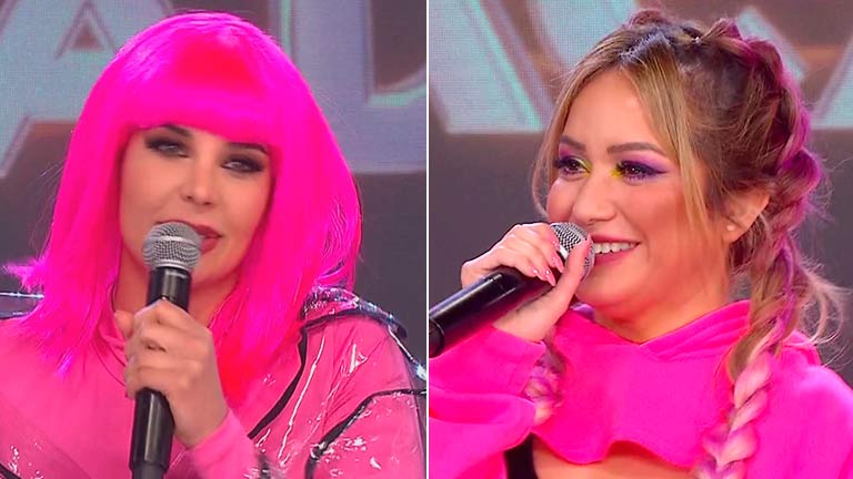 Charlotte Caniggia disparó contra Karina La Princesita por la imitación que hizo de ella