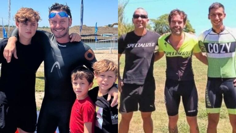 Vicuña y Nicolás Cabré se saludaron en el triatlón Ironman: "No tiene la relación que tiene Benjamín con Moritán"