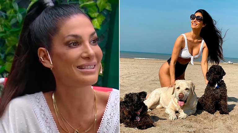 La escatológica anécdota de Silvina Escudero sobre la ocasión en la que su perro se tragó un objeto contundente