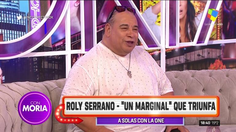 Roly Serrano habló de su mala experiencia con Tinder