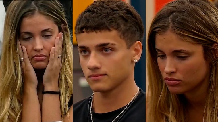 Video: Así impactó en Martina de Gran Hermano la expulsión de Luca